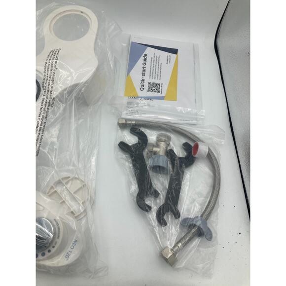 LUXE Bidet Neo 185 Non-Electric Bidet, Dual Wash Modes with/ Knob, White - Picture 7 of 12